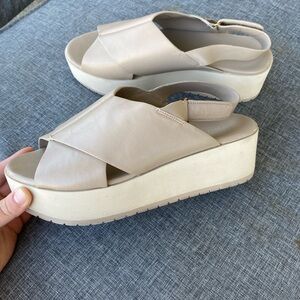 Vince platform sandals size 8.5